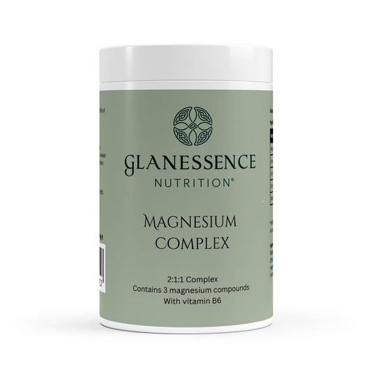 Glanesence Nutrition Magnesium Complex container on a white background