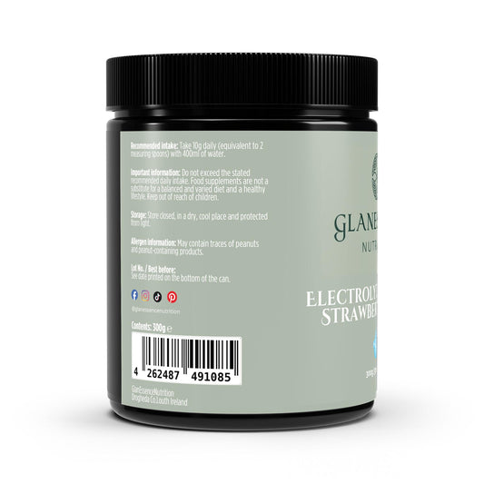 Container of Glanbia Nutricia with label on a white background
